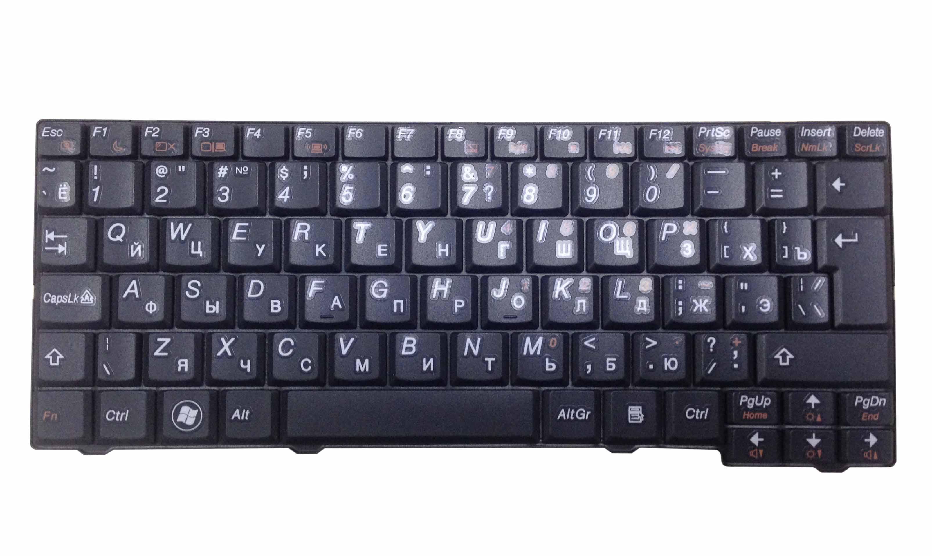 Клавиатура для ноутбука Lenovo IdeaPad S10-3/S10-3S Black