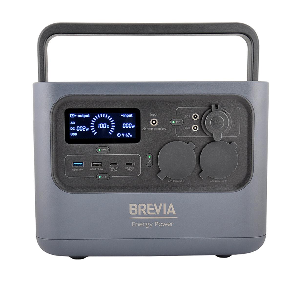 Зарядна станція портативна Brevia ePower 600 613 Wh (12473557) - фото 7