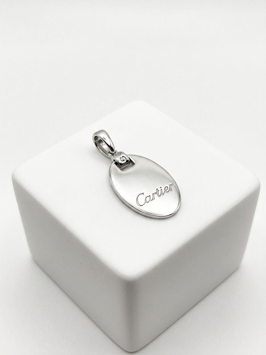 Серебряная подвеска "Элеганс" в стиле Cartier (0774)