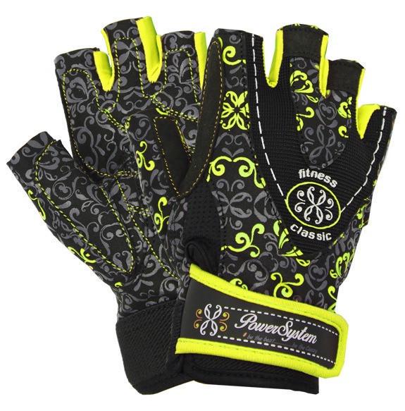 Рукавички для фітнесу Жіночі Power System PS-2910 Classy XS Yellow (3019792876)