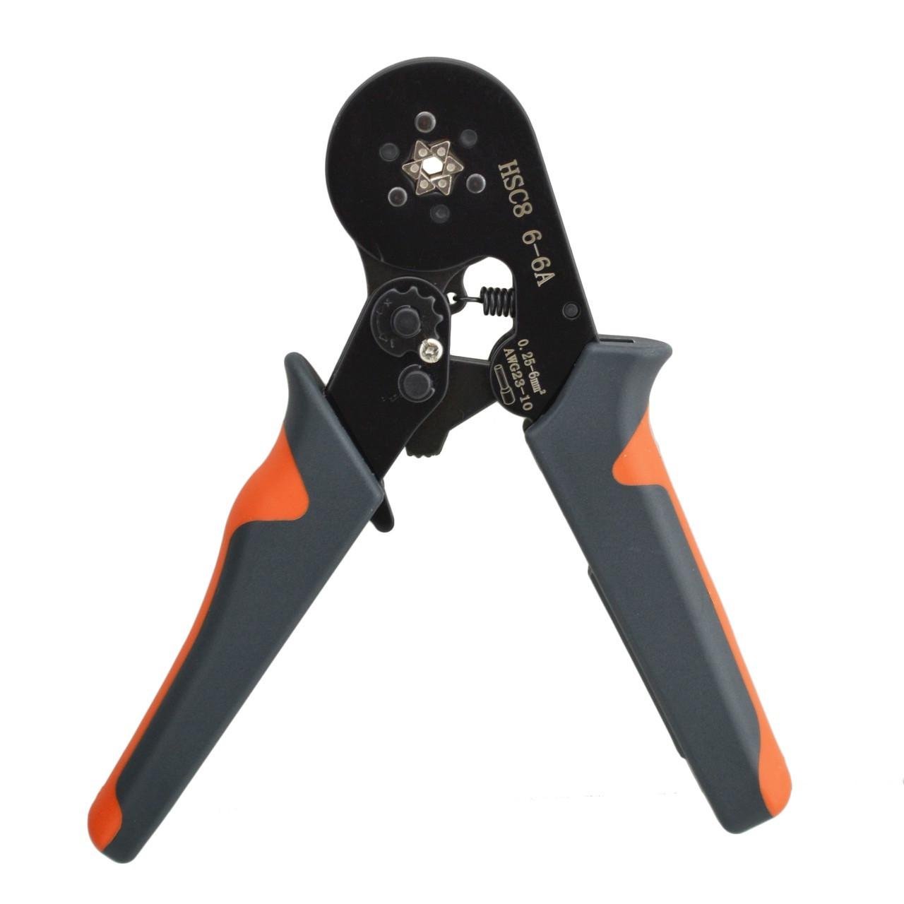 Клещи для обжима наконечников и гильз HSC8 Клещи для обжима наконечников и гильз HSC8