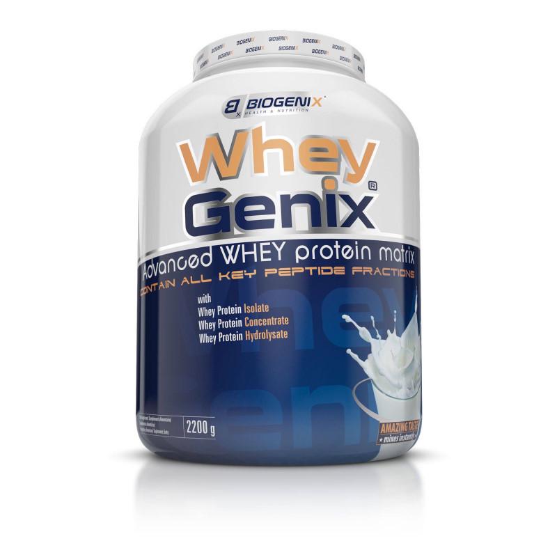 Протеин Biogenix Whey Genix 2,2 кг Шоколад (6370V10776)