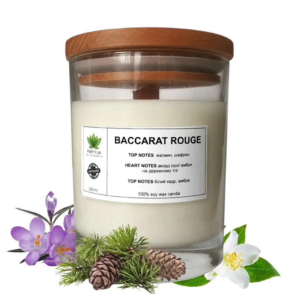 Аромасвечка Baccarat rouge L PURITY 150 г (PURS21)