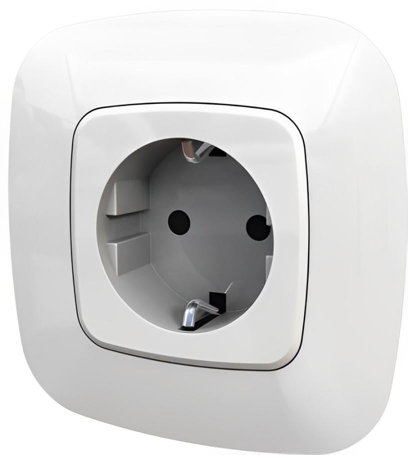 Розетка силовая Legrand Valena ALLURE Schuko автоматические клеммы 16А 250V Антрацитовый (30309349)