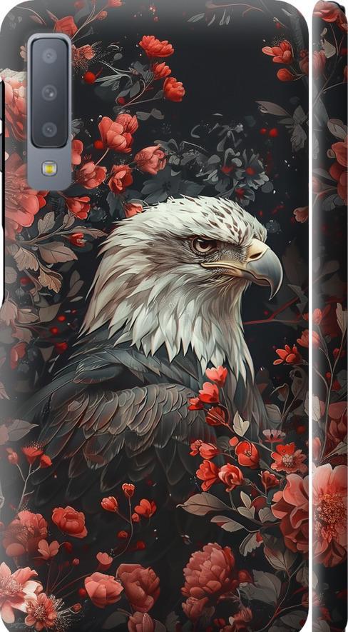 Чехол на Samsung Galaxy A7 (2018) A750F Цветочный страж (6102m-1582-42517)
