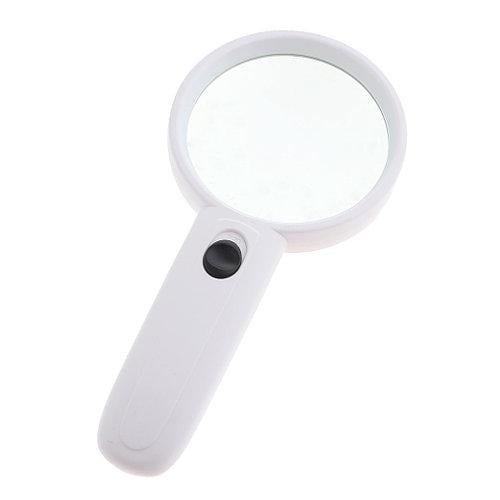 Лупа ручна Magnifier MG6B-5P 3Х/9Х 75 мм/18 мм c Led (210053-80)