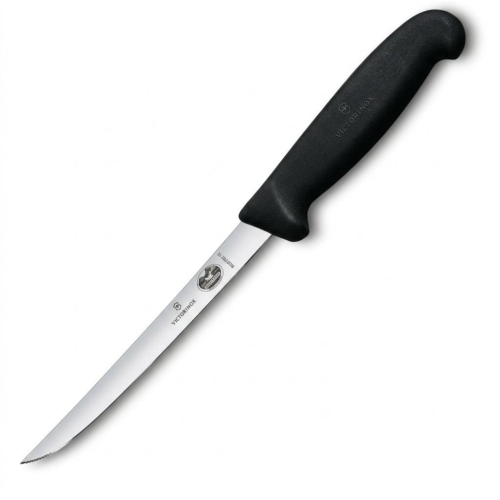 Кухонный нож Victorinox Fibrox Boning 5.6203.15 15 см 103 г Black (33088191)