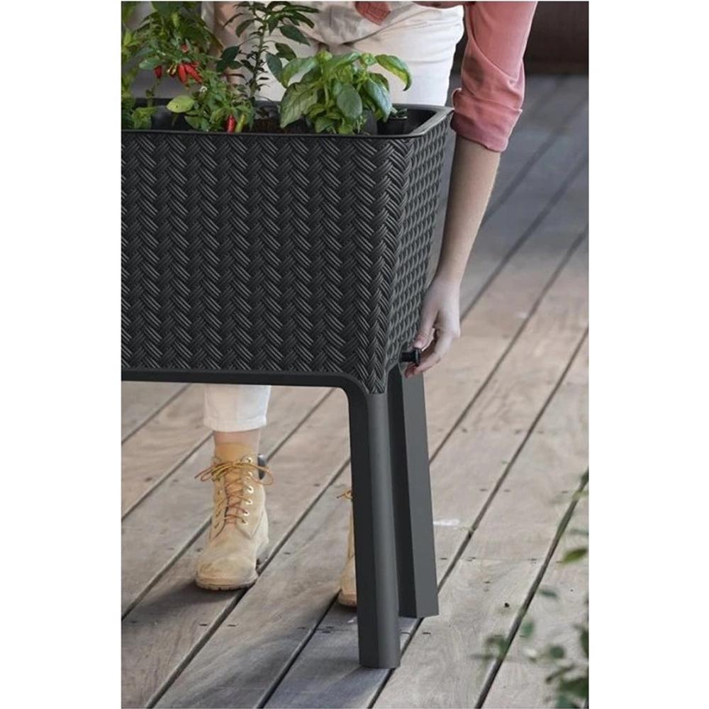 Горшок цветочный Keter Splendor 120 л (255152) - фото 4 Горшок цветочный Keter Splendor 120 л (255152) - фото 4