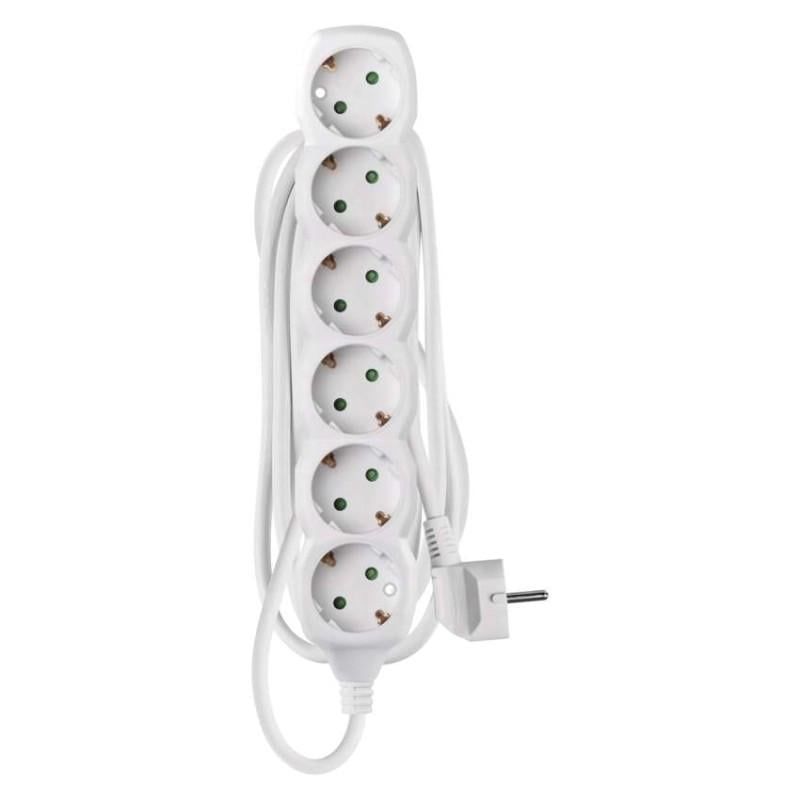 Удлинитель сетевой Emos P0623R 6 розеток 3 м 1,5 кв. мм (37796656)