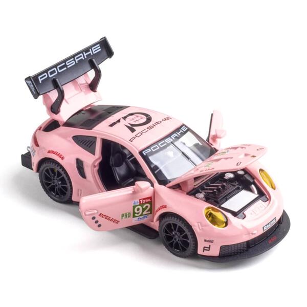 Коллекционная машинка-моделька Porsche 911 1:32 Розовый (59066)
