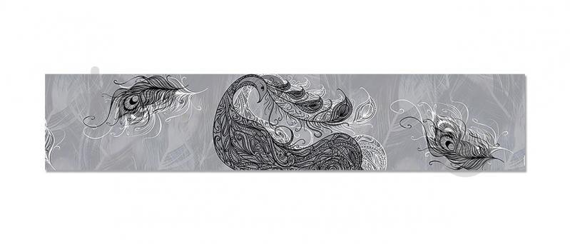 Наклейка вінілова фартух кухонний Zatarga "Перо Павлина" 600х3000 мм (Z181318/2) Наклейка вінілова фартух кухонний Zatarga "Перо Павлина" 600х3000 мм (Z181318/2)