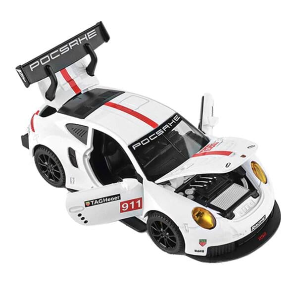 Машинка коллекционная Porsche 911 металлическая 1:32 Белый (59067)