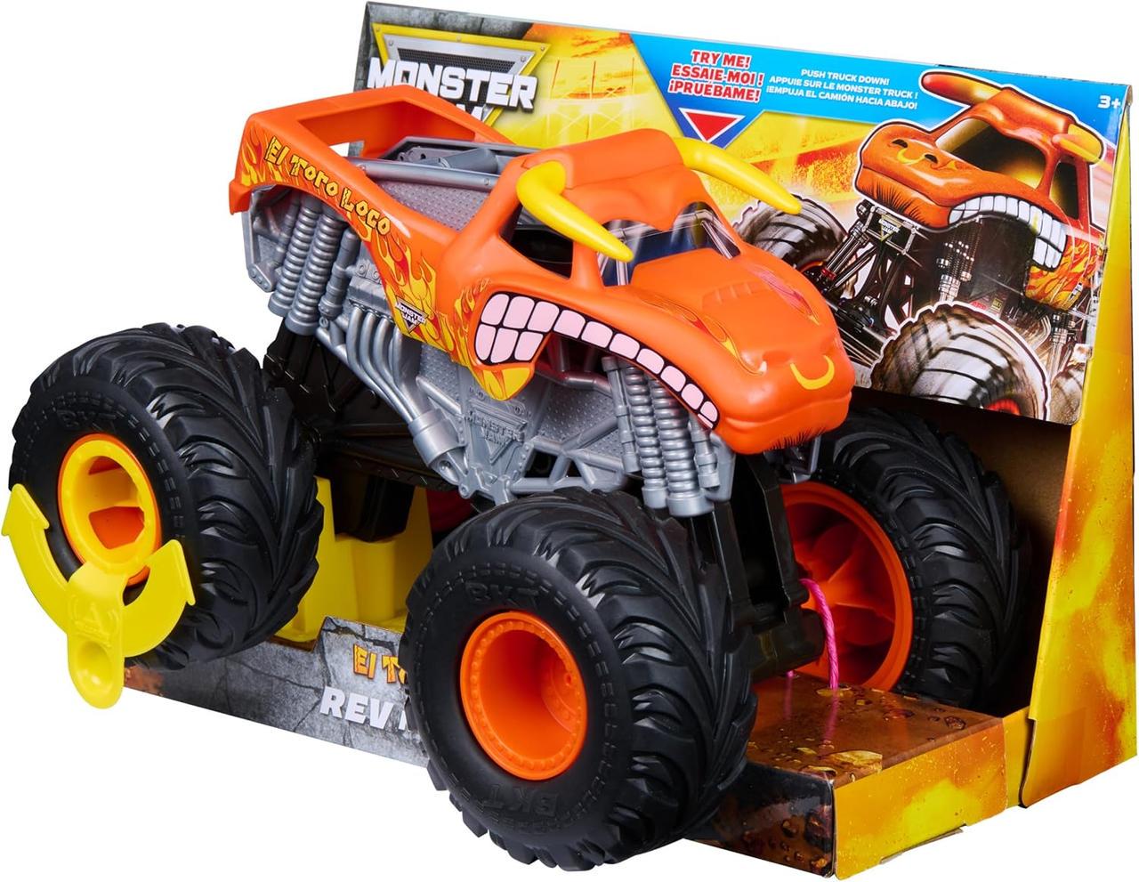 Джип Spin Master Монстр Джем 1:18 Эль Торо Локо Rev N Roar (6074468)