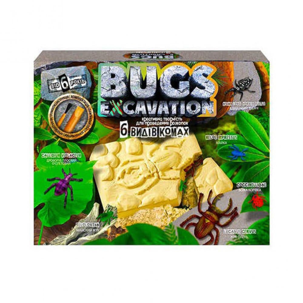 Набір для проведення розкопок Danko Toys Bugs Excavation комахи (BEX-01-06U)