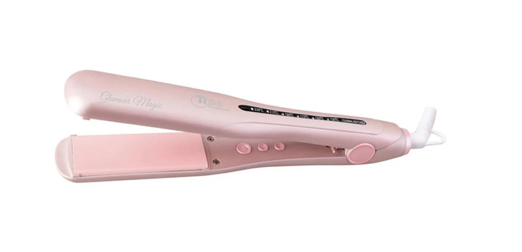 Выпрямитель для волос TICO Professional Glamour Magic керамические плавающие пластины с турмалином/6 режимов 130–230°C 38×95 мм Розовый (62758) Выпрямитель для волос TICO Professional Glamour Magic керамические плавающие пластины с турмалином/6 режимов 130–230°C 38×95 мм Розовый (62758)
