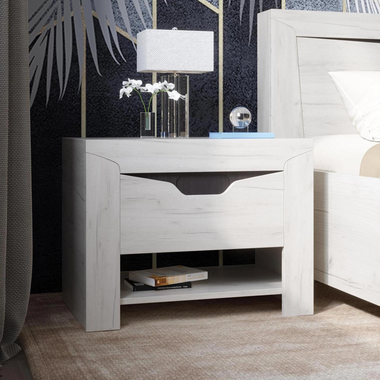 Спальня Эверест Liberty Комплект №1 6 элементов Дуб крафт белый (DTM-2437) - фото 6 Спальня Эверест Liberty Комплект №1 6 элементов Дуб крафт белый (DTM-2437) - фото 6