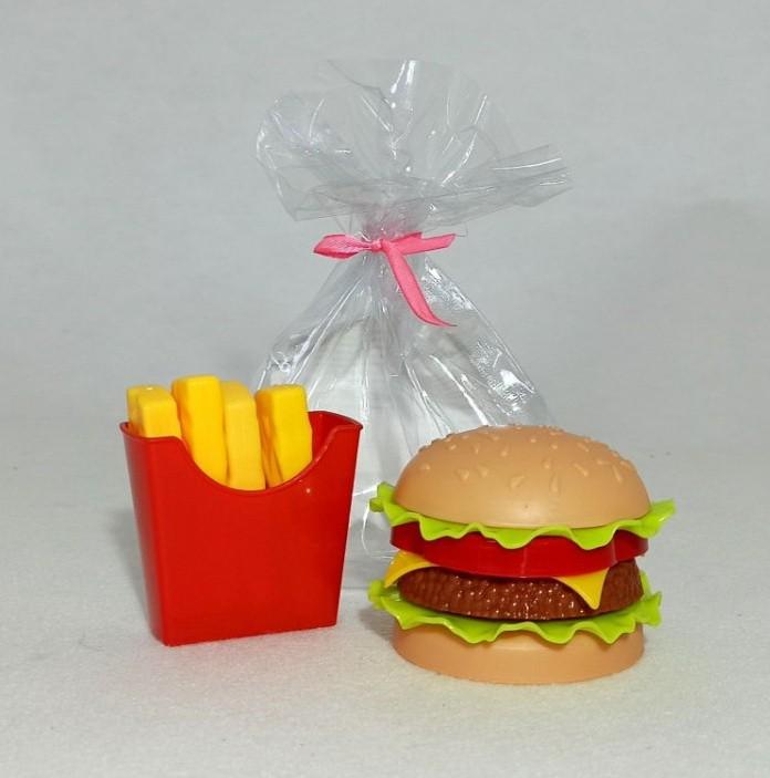 Игрушечный набор KinderWay Фаст Фуд Гамбургер и картошка Фри (KW-100-012)