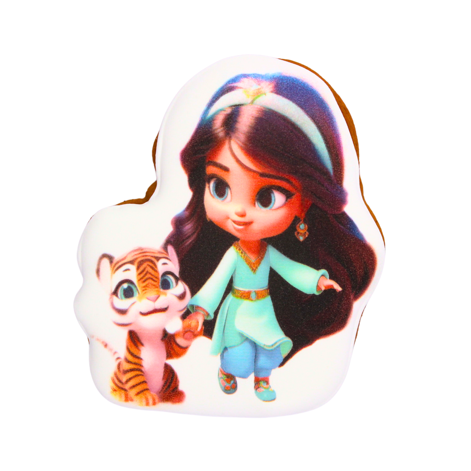 Пряник с принтом Крафт Печиво Жасмин с тигренком 45 г