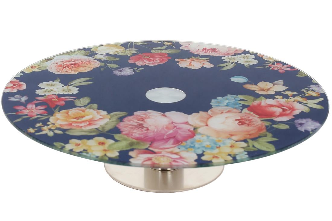 Блюдо вращающееся на ножке BonaDi 30 см (594-243)