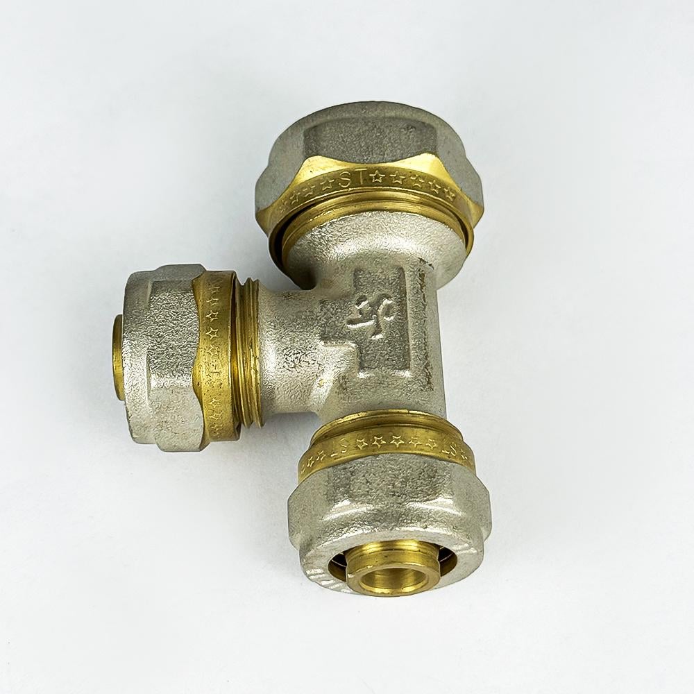 Трійник прохідний SANTAN з проточкою 20х16х16 (25617484) - фото 5 Трійник прохідний SANTAN з проточкою 20х16х16 (25617484) - фото 5