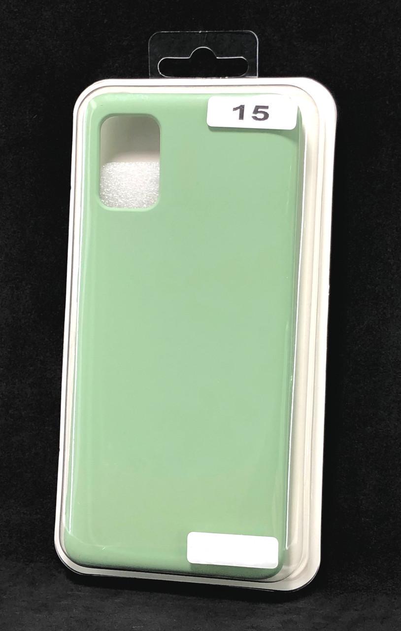 Чехол для телефона Samsung A52 Silicone FULL №15 Green (4you)