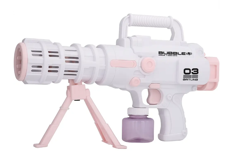Игрушечный бластер для мыльных пузырей BBG24 Розовый (36065248)