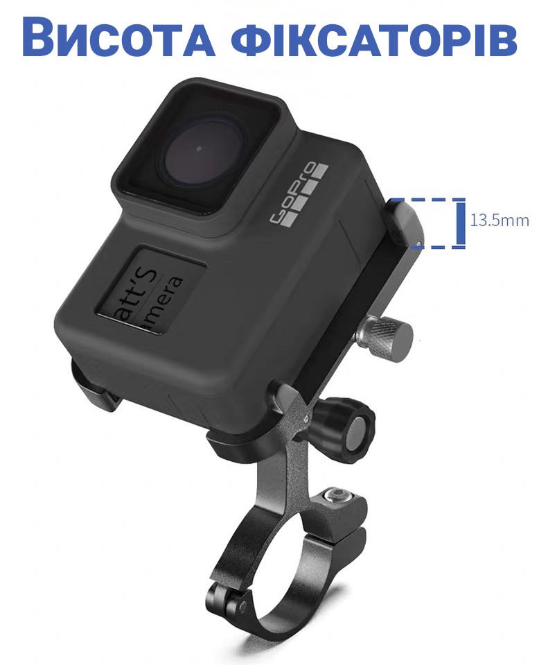 Металлический держатель для смартфона GUB PLus 11 на руль велосипеда/самоката Черный - фото 9 Металлический держатель для смартфона GUB PLus 11 на руль велосипеда/самоката Черный - фото 9