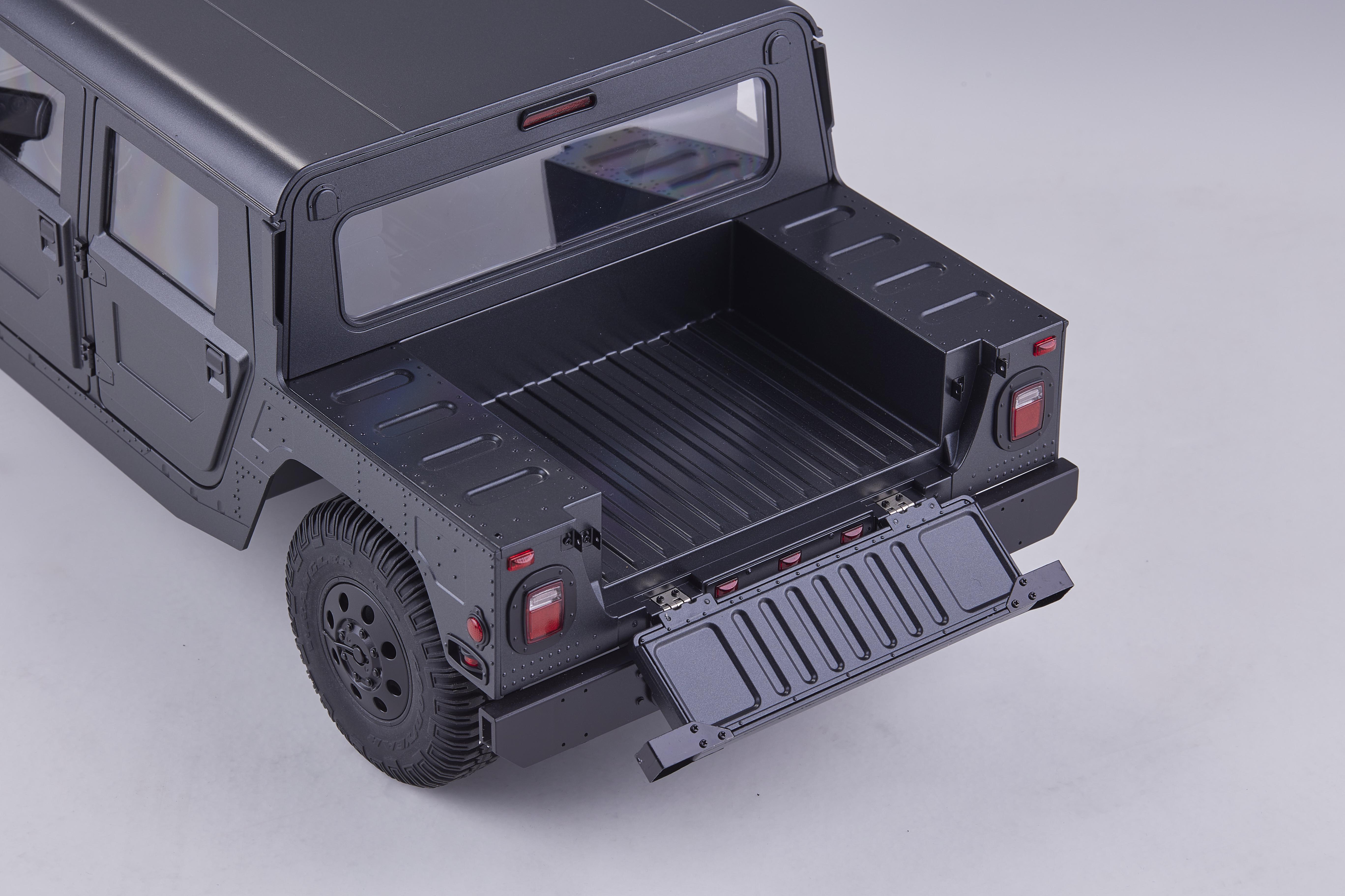 Машинка на радиоуправлении FMS 1:12 HUMMER RS Black - фото 30 Машинка на радиоуправлении FMS 1:12 HUMMER RS Black - фото 30