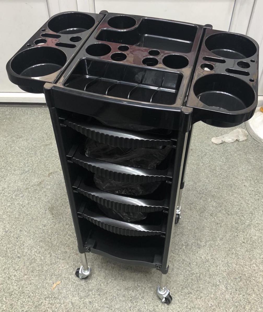 Тележка парикмахерская на 5 полочек (05)