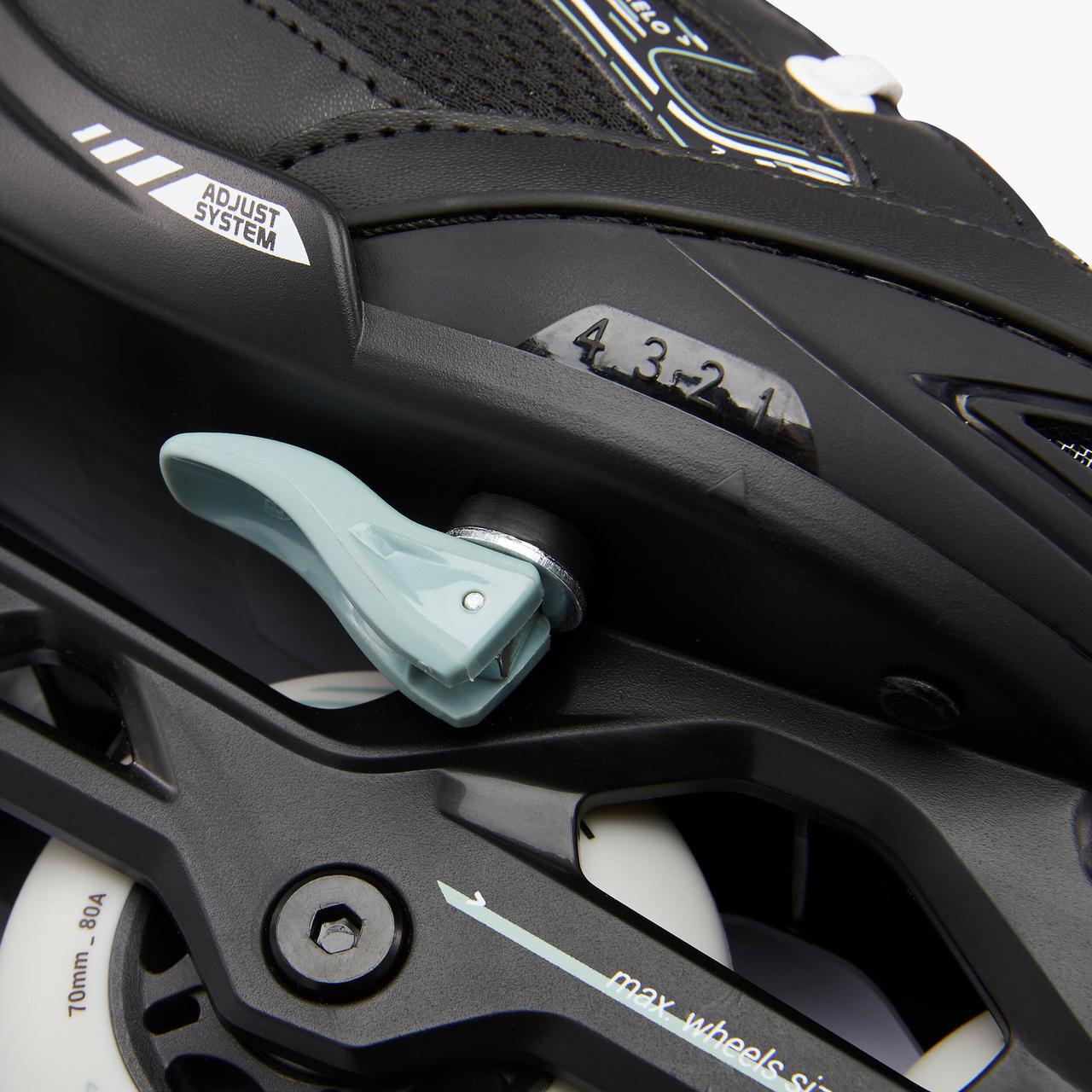 Ролики детские раздвижные OXELO EU FIT р. 29-32 Черный (1573673794) - фото 10 Ролики детские раздвижные OXELO EU FIT р. 29-32 Черный (1573673794) - фото 10