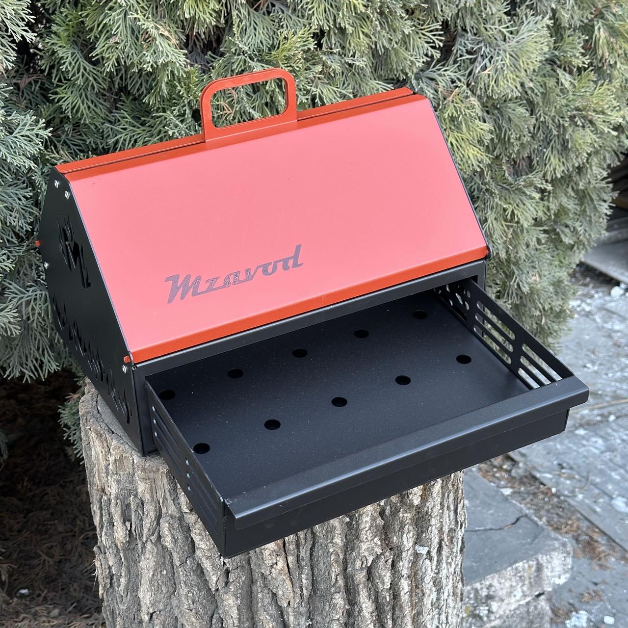 Портативное барбекю Грифон 1,5 мм/38,5х27,9х28,5 см (MBP-1.5-RBL)