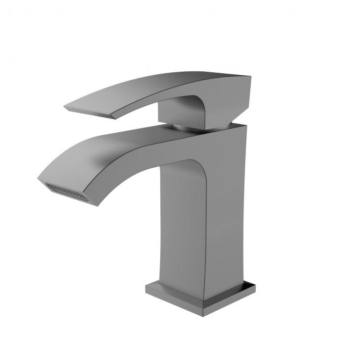 Смеситель для умывальника Gappo G1007-9 оружейная сталь (1045073)