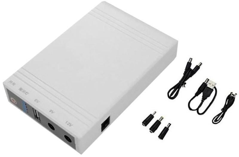 Джерело безперебійного живлення WGP Mini DC UPS WGP103 5-12 V 32,56 Wh/8800mAh White (11048)