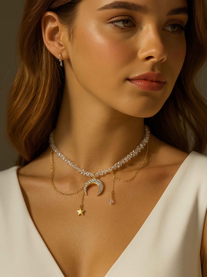 Колье с лунницей (5481)