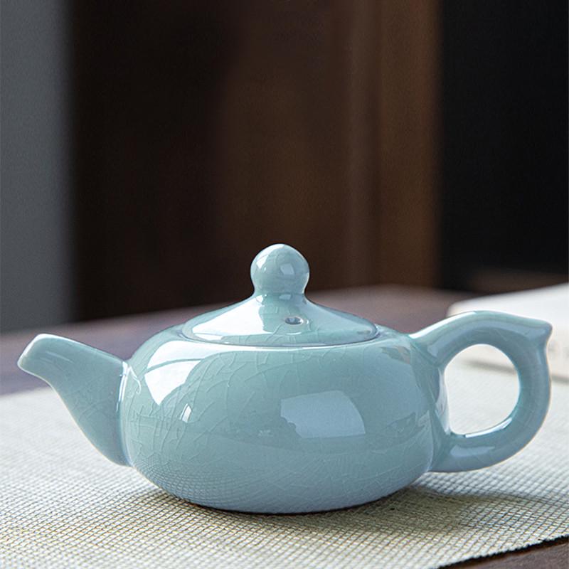 Набір для чайної церемонії в дорозі UFT чайник/піали та чабань Blue (TSET9) - фото 3 Набір для чайної церемонії в дорозі UFT чайник/піали та чабань Blue (TSET9) - фото 3