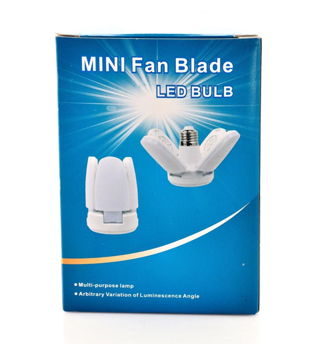 Світлодіодна лампа Mini Fan Blade Bulb KK-202 E27 (21704842) - фото 4