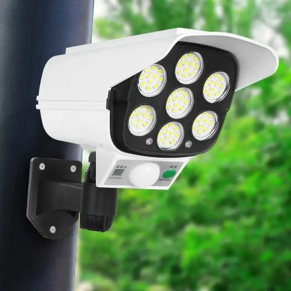 Світильник на сонячній батареї LED Solar із датчиком руху та пультом керування - фото 3