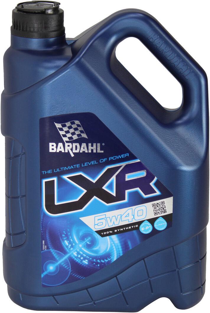 Моторное масло бензин/дизель Bardahl 5W-40 PLASMA LXR A7/B7 5 л (33123)