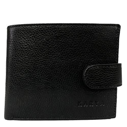 Портмоне мужское из натуральной кожи Karya 0982-45 Черный (1989915760)