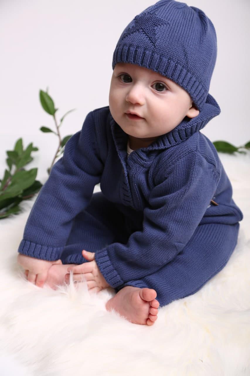 Комбинезон вязаный Джинс