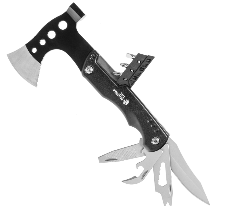 Мультитул Mamba Tac молоток/топор Axe Cutter 17в1 Черный (MBT-CTT)