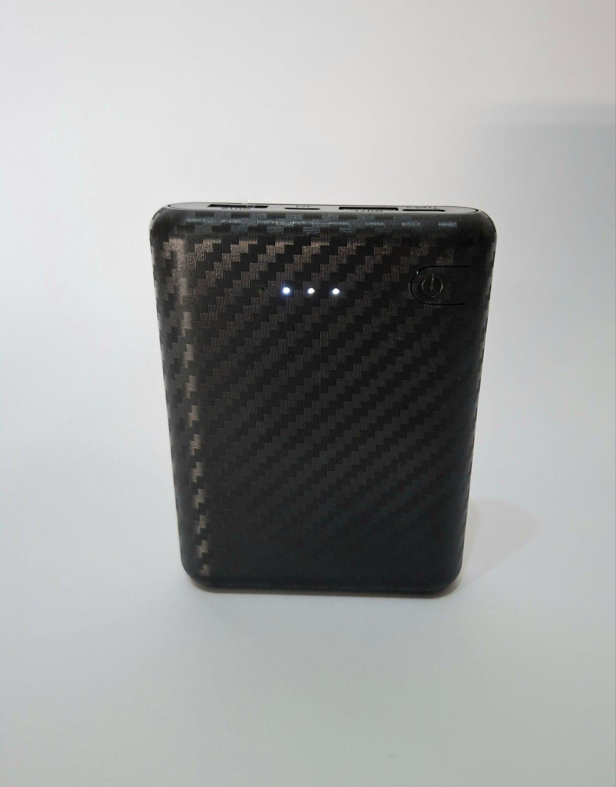Наружный аккумулятор 12000 mah Черный Наружный аккумулятор 12000 mah Черный