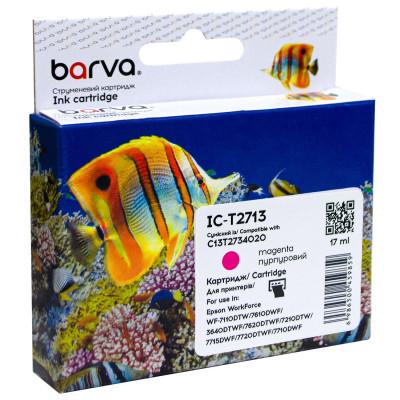 Картридж Barva Epson T2713 27XL C13T27134020 1100c Magenta (IC-T2713)