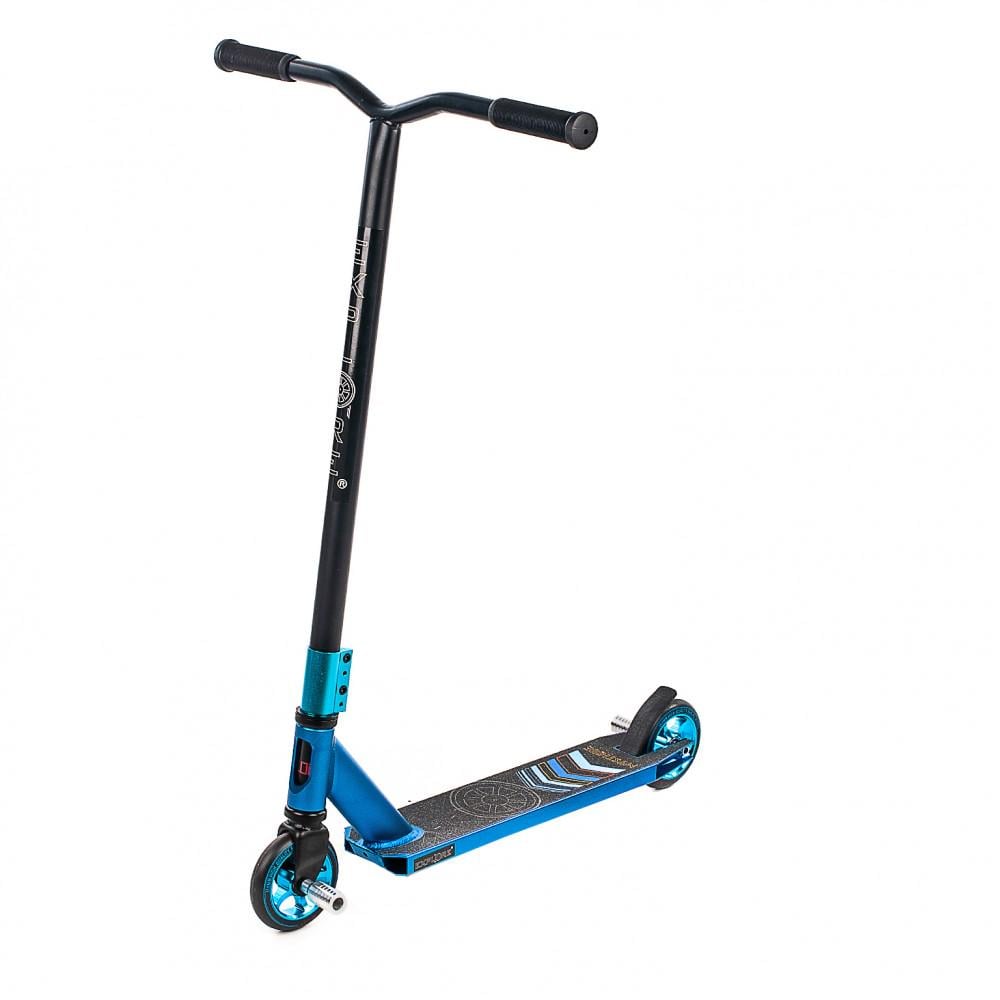 Самокат трюковый Explore Mystique Super Hic Ox с пегами Синий