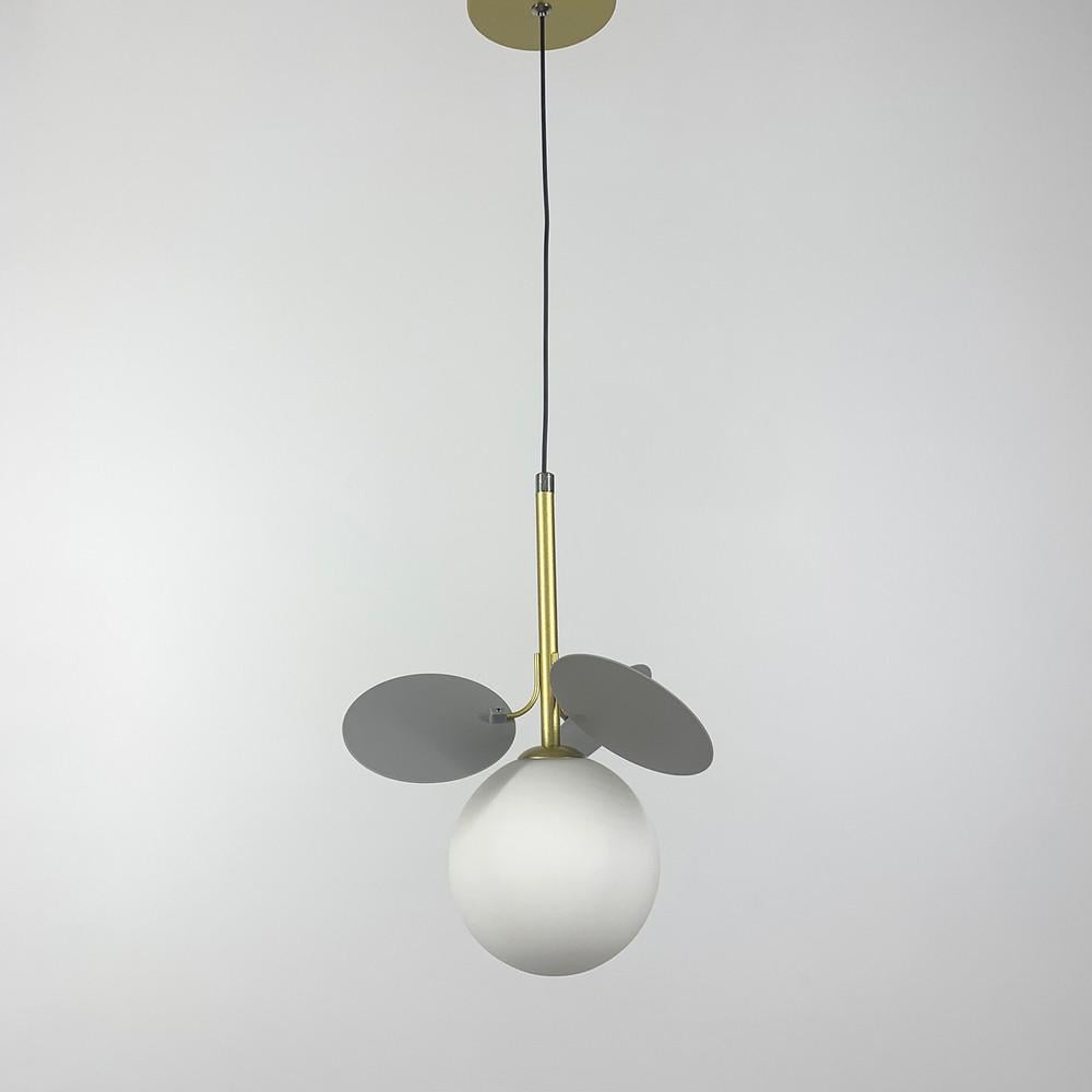 Люстра сучасна з круглими пластинами Золотий (131 GD) Люстра сучасна з круглими пластинами Золотий (131 GD)