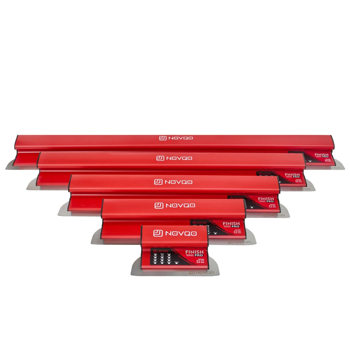 Набор шпателей для механического нанесения NOVQO FINISH PRO (NQ05)