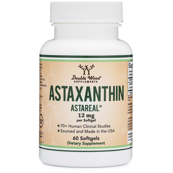 Астаксантин Double Wood Astaxanthin 12 мг 60 порцій (000020065)