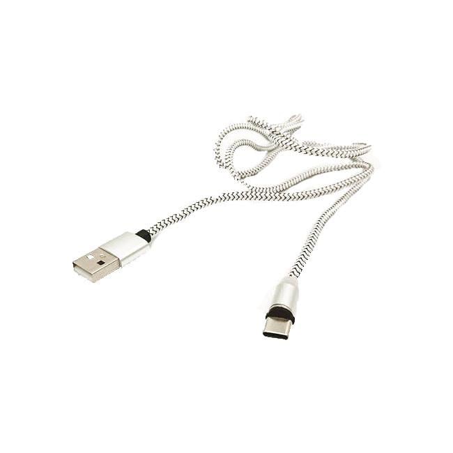 Кабель магнитный круглый HLV Magnetic Cable M3 4993 Type-C Grey (008552)