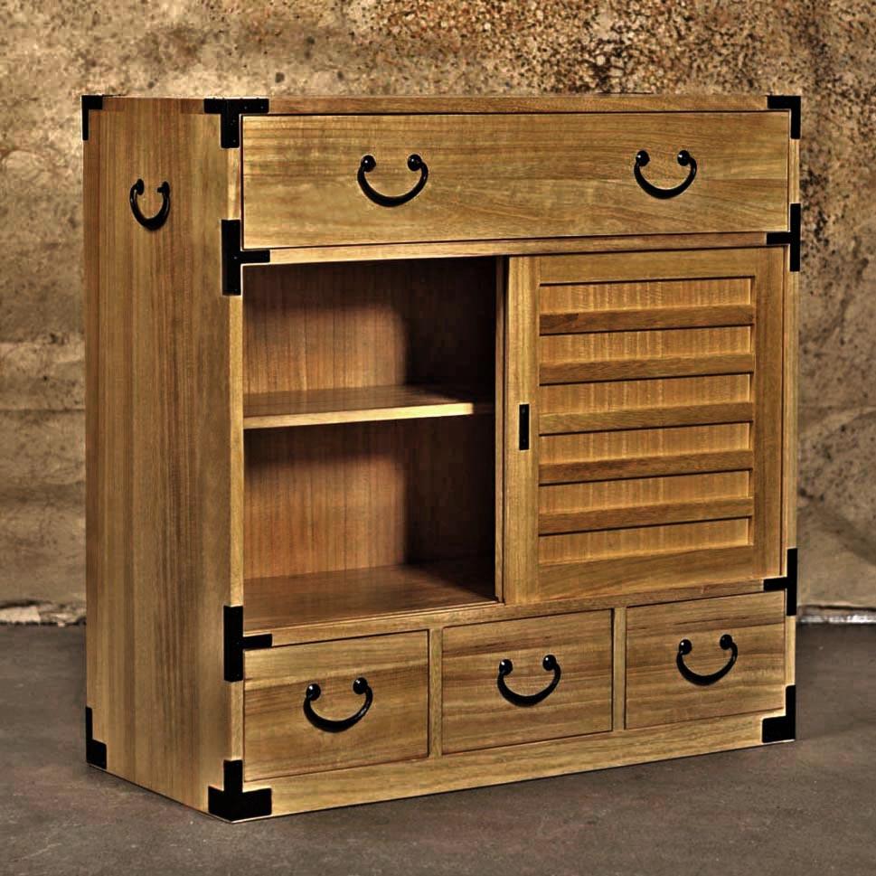 Комод тансу из дерева Трелай Сиена (КТУ-004005)