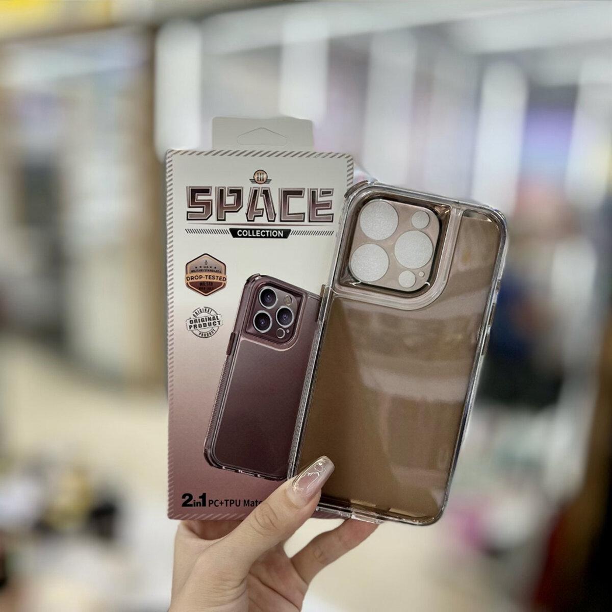 Протиударний Чохол Space III  для смартфона Apple Iphone 16 Pro Max Tea Brown